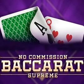 Baccarat Supreme online game logo by OneTouch Games on spinkoo.pl