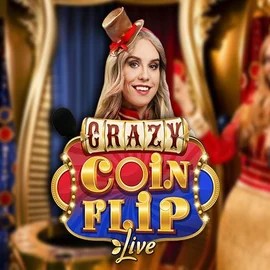 Crazy Coin Flip slot icon by Evolution, available at Spinko Casino