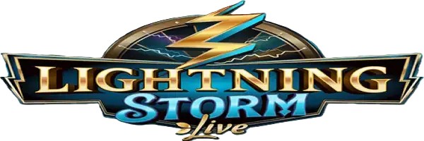 Live Casino logo of Lightning Storm from Evolution at Spinko Casino