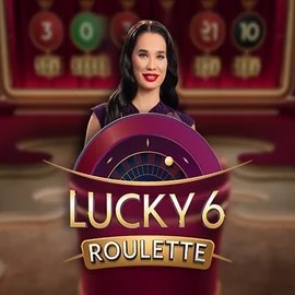 Lucky 6 Roulette logo by Pragmatic Play Spinko Casino