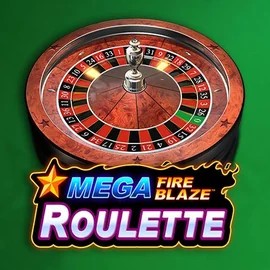 Mega Fire Blaze Roulette logo by Playtech at Spinko Casino