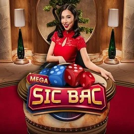 Mega Sic Bac slot logo by Pragmatic Play at Spinko Casino