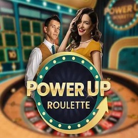 PowerUP Roulette slot visual from Pragmatic Play available on spinkoo.pl