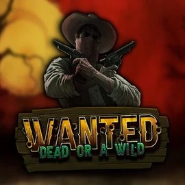 Slots logo of Wanted Dead or a Wild from Hacksaw Gaming at Spinko Casino